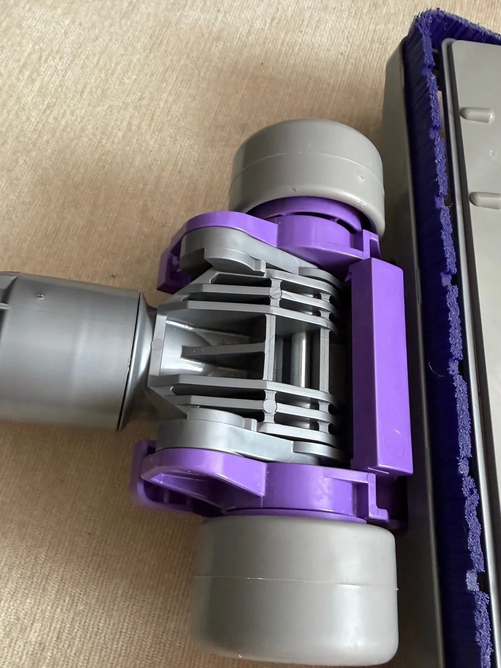 Dyson Purple and Gray Vacuum Floor Head Tool